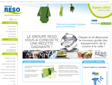 Tablet Screenshot of groupe-reso.fr
